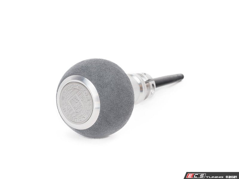 GS2 Automatic Shift Knob - Silver w/ Gray Alcantara