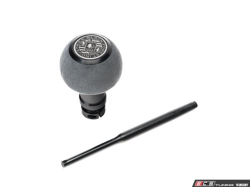 GS2 Automatic Shift Knob - Black w/ Gray Alcantara