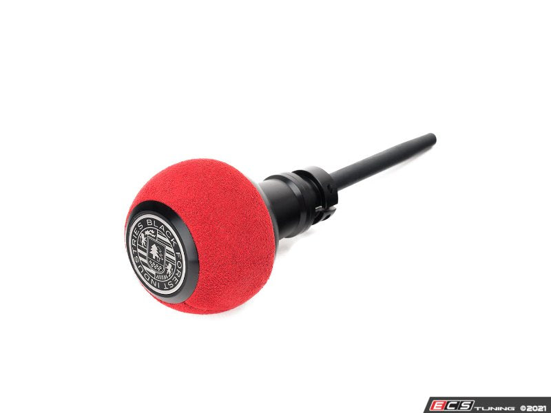 GS2 Automatic Shift Knob - Black w/ Red Alcantara