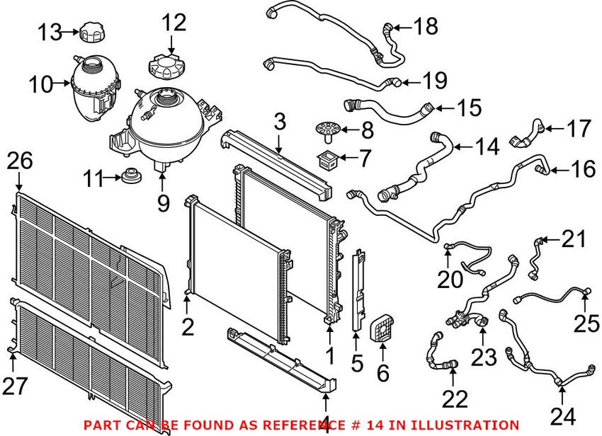 Radiator Coolant Hose – Upper