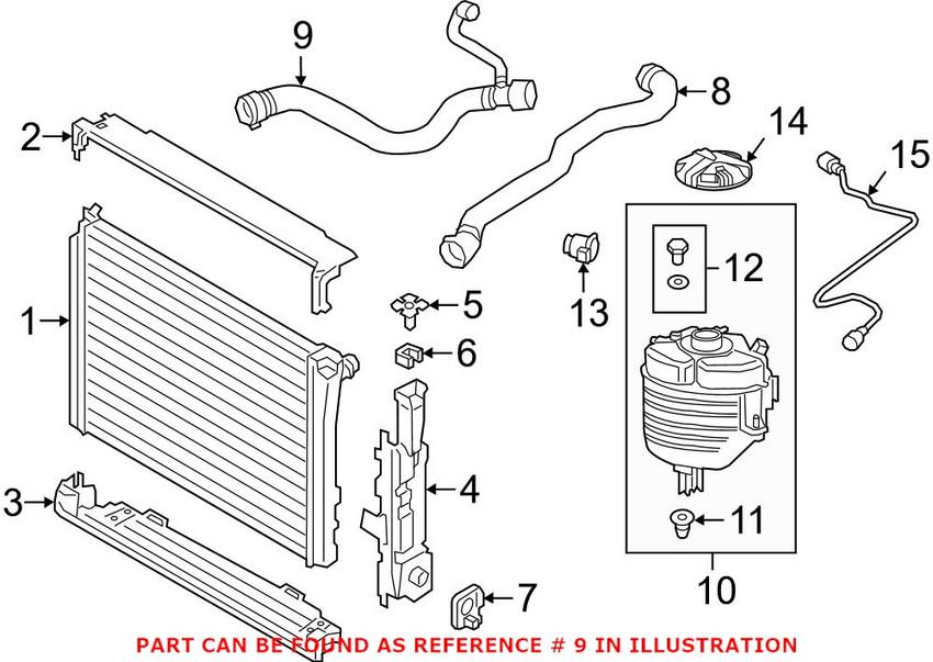 Radiator Coolant Hose – Lower