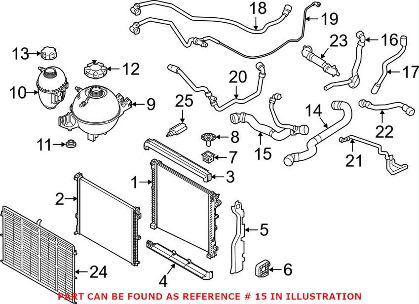 Radiator Coolant Hose – Lower