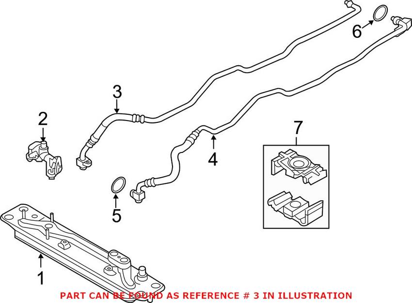 Transmission Cooling Line