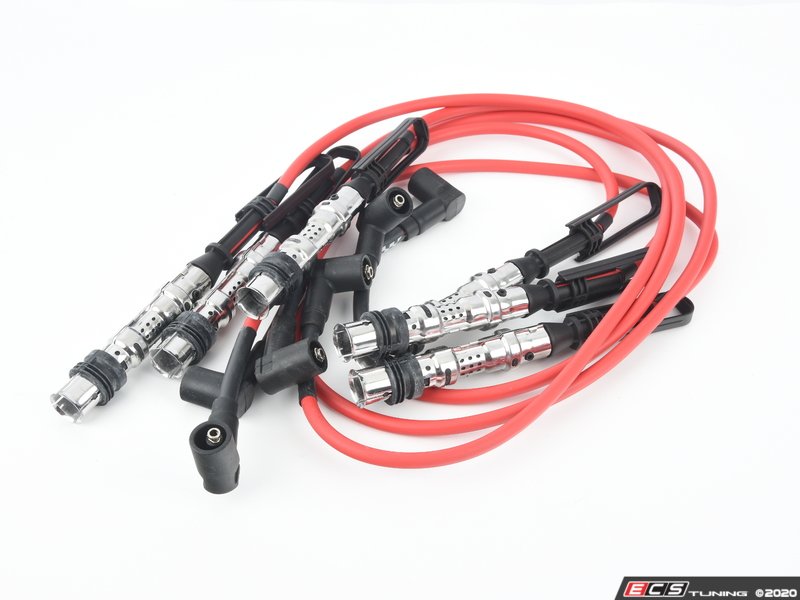 Euro Sport Spark Plug Wires - Red