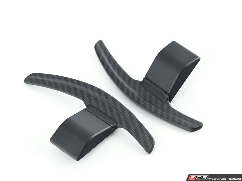 Carbonex Matte Carbon Paddle Shifters - F Chassis