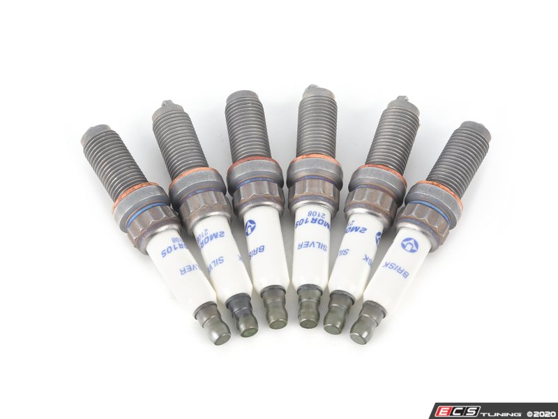 Brisk Silver Racing 2MOR10S Spark Plugs - Set Of 6