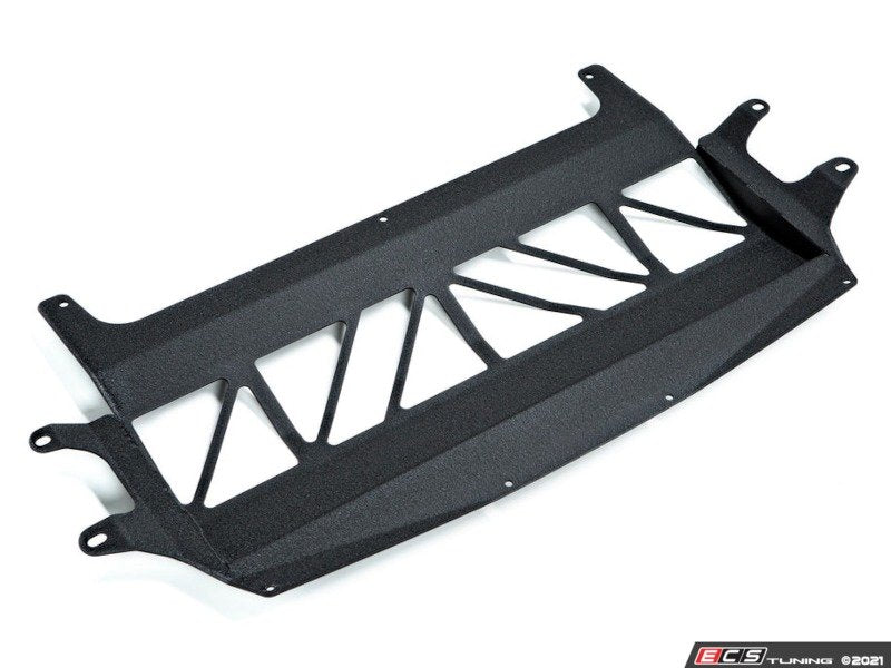 Fall-Line Motorsports Oil Cooler Guard - Wrinkle Black - F8X