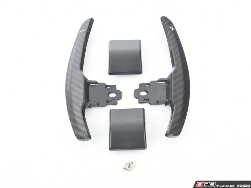 Carbonex Gloss Carbon Paddle Shifters - F Chassis