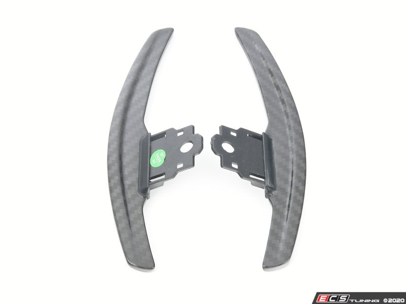 Carbonex Gloss Carbon Paddle Shifters - F Chassis