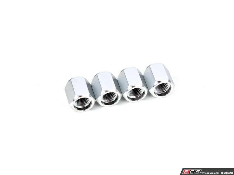 Valve Stem Caps - Silver