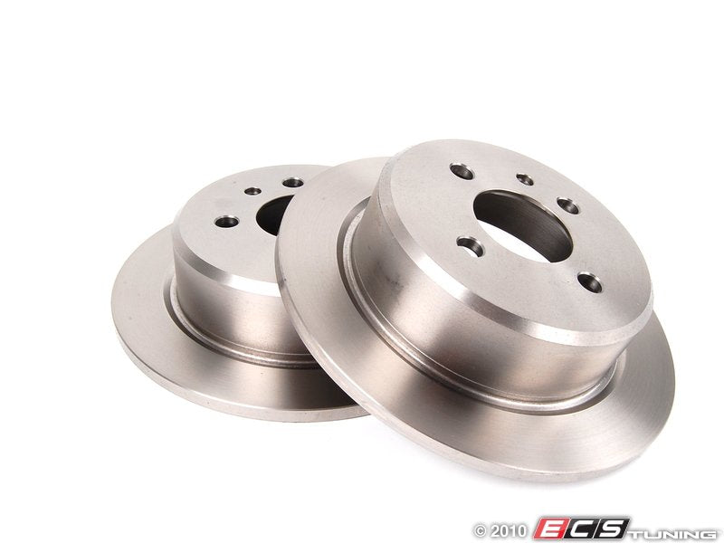 Rear Brake Rotors - Pair (258x10)