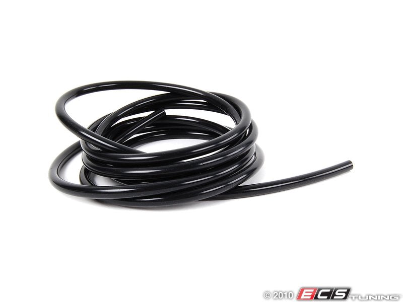 Silicone Vacuum Hose - Black - 9 Feet