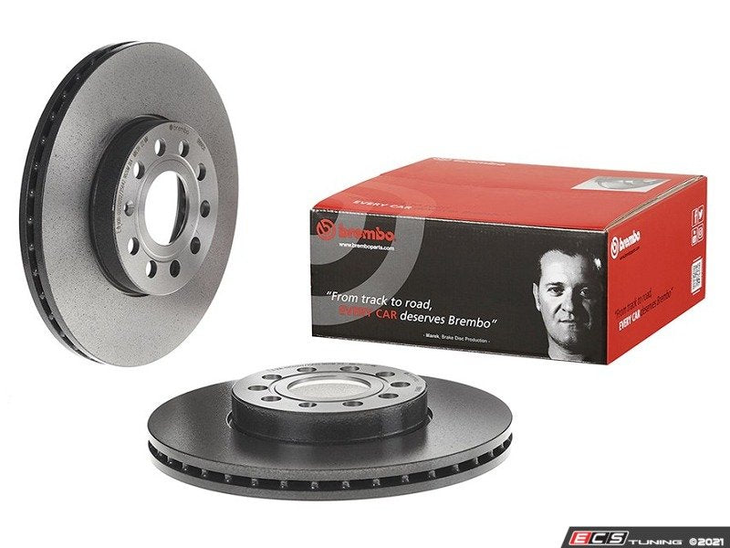 UV Coated Brake Rotors - Pair (288x25)