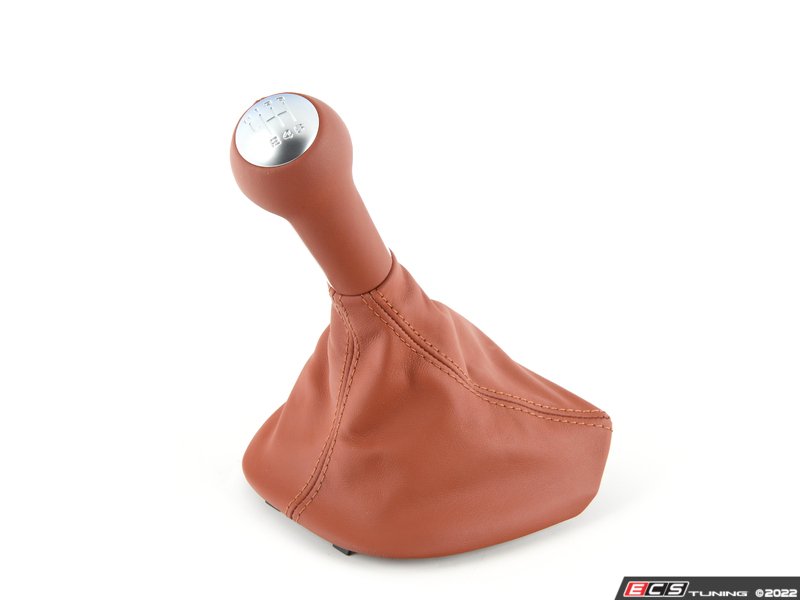 Shift Knob With Boot - Terracotta