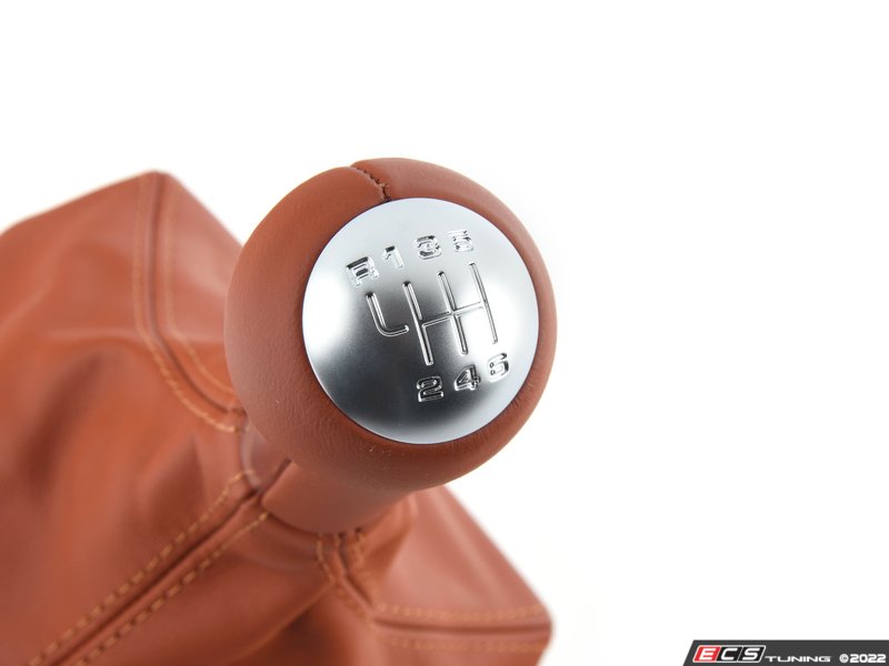 Shift Knob With Boot - Terracotta