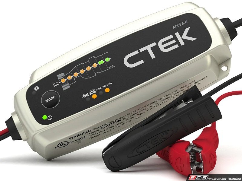 CTEK Battery Charger - MXS 5.0 4.3 Amp 12 Volt