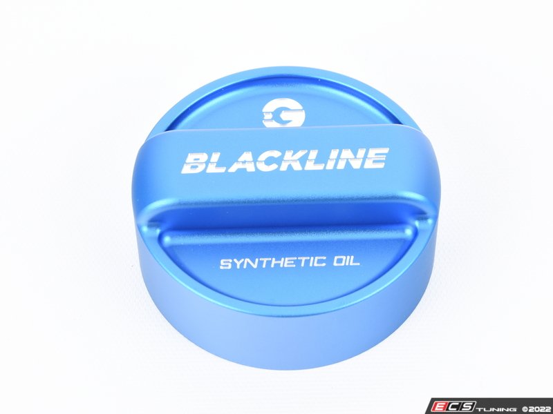 Blackline Performance Oil Cap Cover - Blue