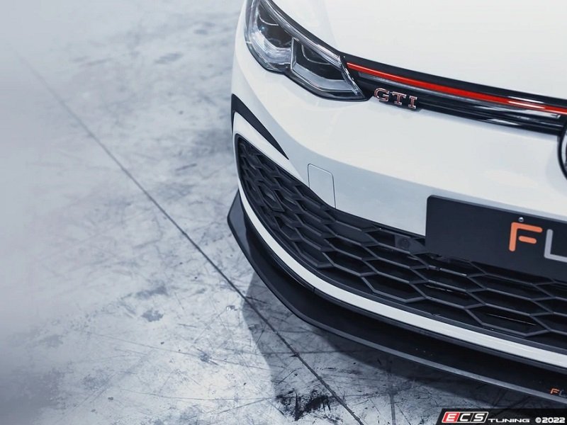 MK8 GTI Front Lip Splitter & Bumper Reinforcement Plate