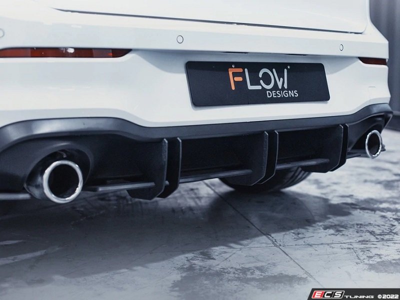 MK8 GTI Flow-Lock Rear Diffuser