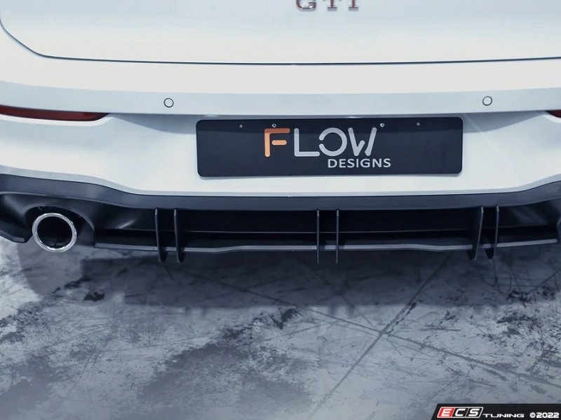 MK8 GTI Flow-Lock Rear Diffuser