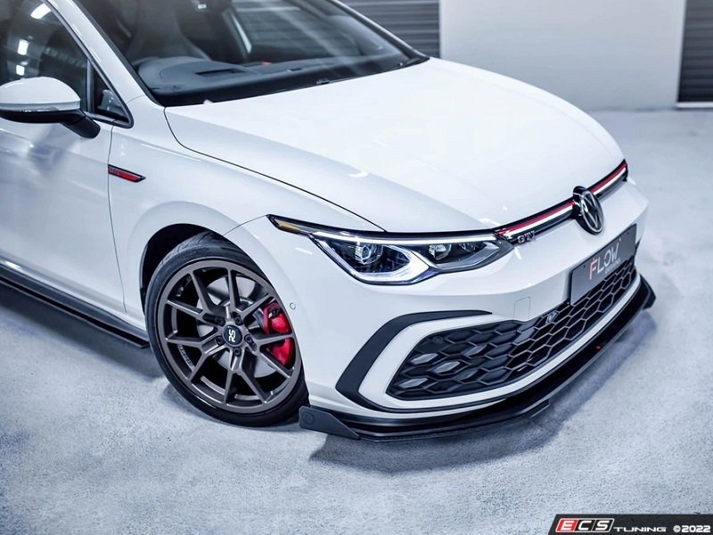 MK8 GTI Front Lip Splitter Extensions - Pair