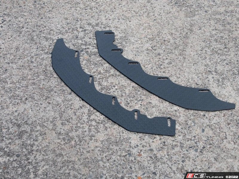 MK7.5 Golf R Front Splitter Extensions - Pair