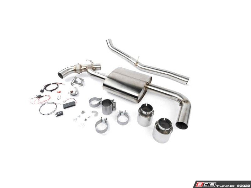 Free Flow Axle Back Exhaust Kits - Stainless Steel - Polished Tips F60/F54 S All4