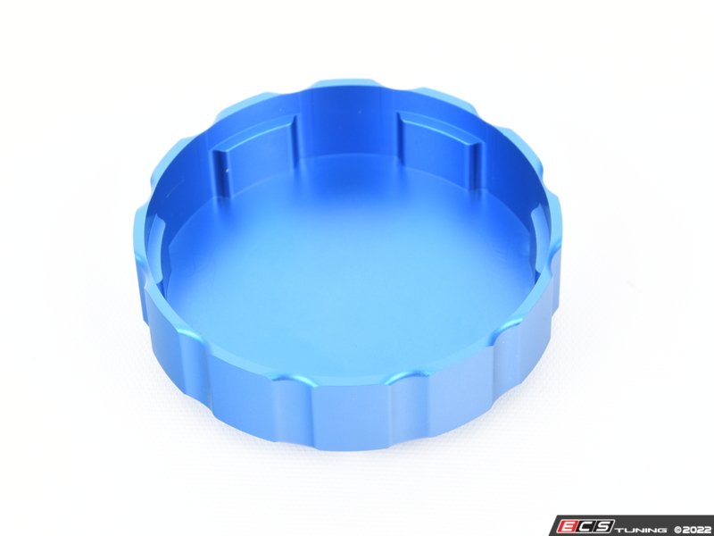 Blackline Performance Coolant Expansion Tank Cap Cover - Blue