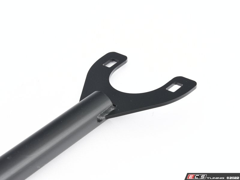 E30 Rear Strut Bar - Black Powdercoat Finish