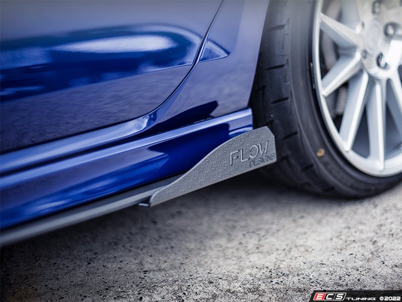 MK7 Golf R Side Skirt Splitter Winglets - Pair