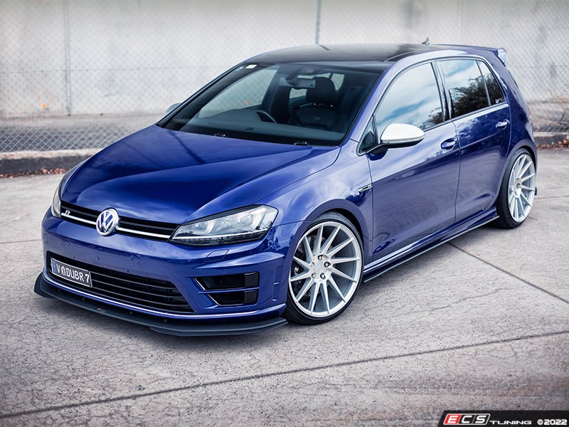 MK7 Golf R Front Lip Splitter Extensions - Pair