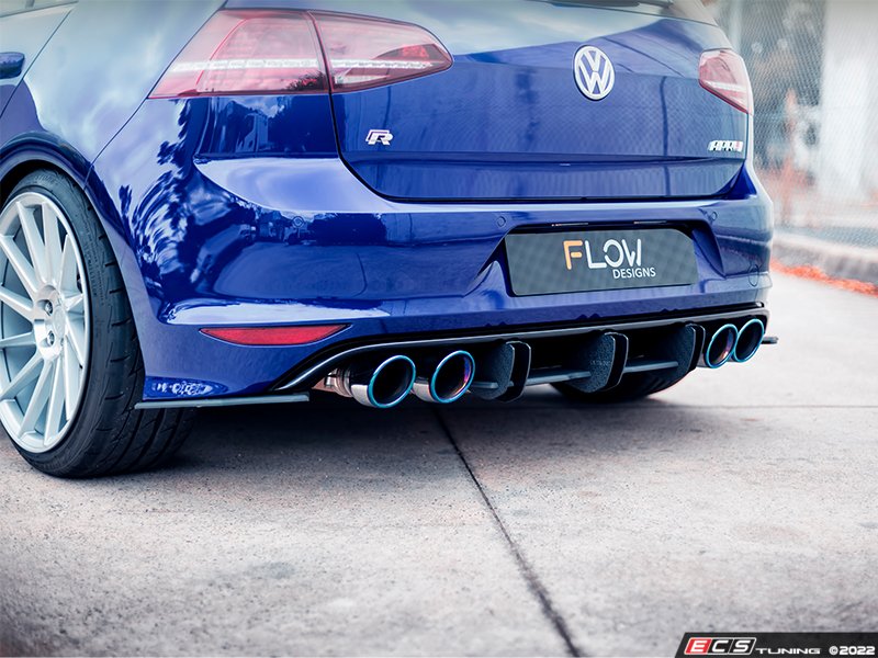 MK7 Golf R Flow-Lock Rear Diffuser