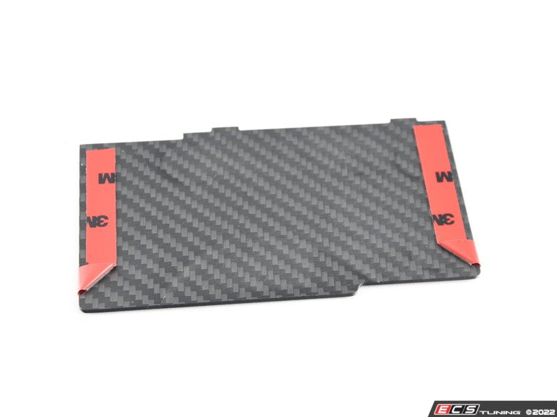 Carbon Fiber Intercooler Cover With Engraved Design - S55