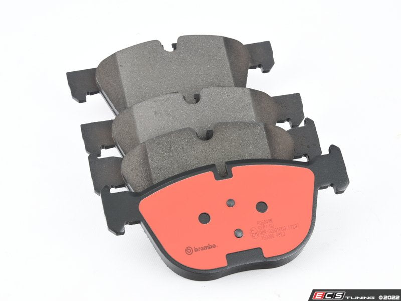 Premium NAO Ceramic Front Brake Pad - Set