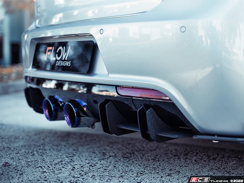 MK6 Golf R Flow-Lock Rear Diffuser