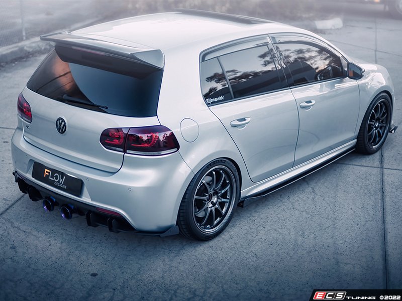 MK6 Golf R Flow-Lock Rear Diffuser