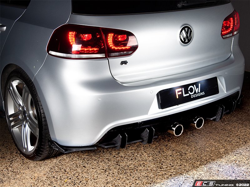 MK6 Golf R Flow-Lock Rear Diffuser