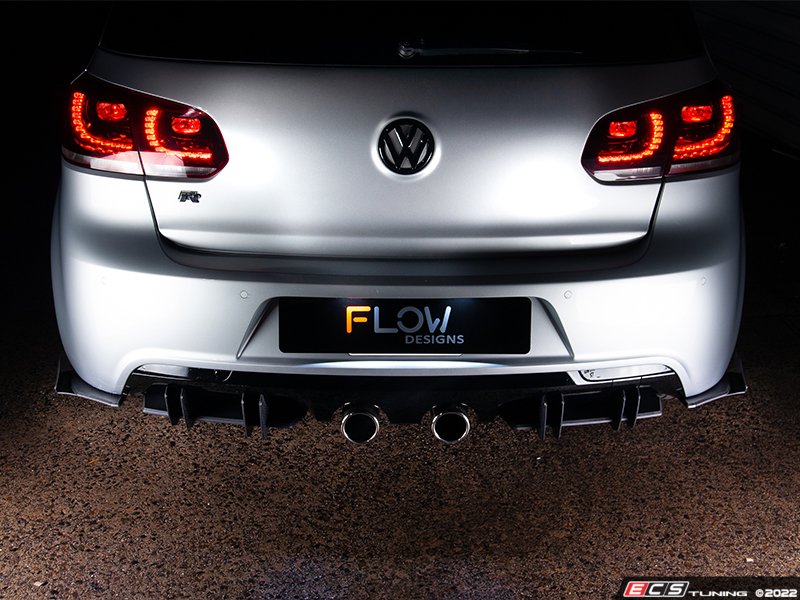 MK6 Golf R Flow-Lock Rear Diffuser