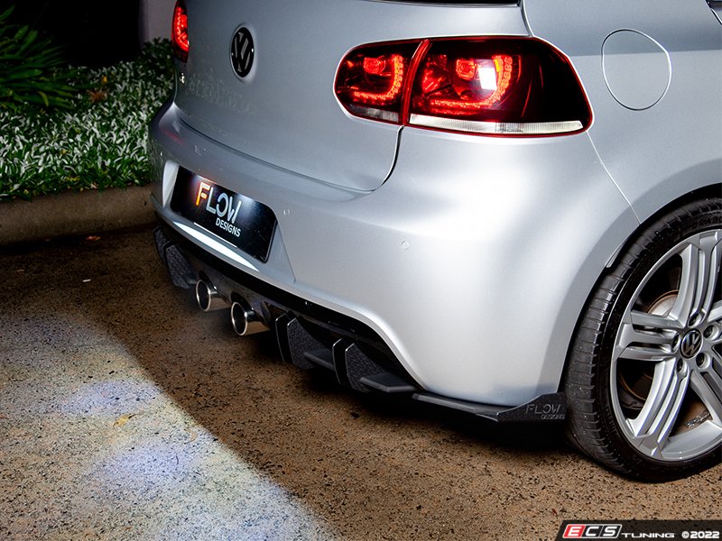 MK6 Golf R Rear Spat Winglets - Pair