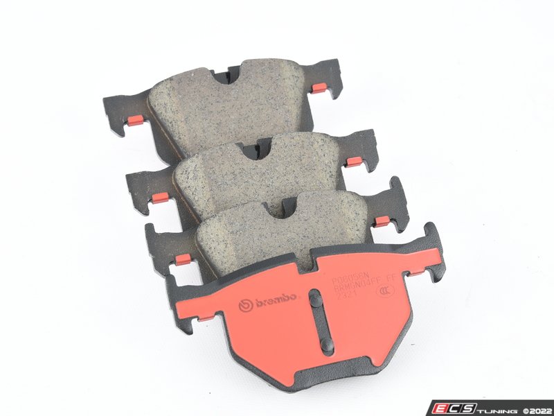 Premium NAO Ceramic Rear Brake Pad - Set