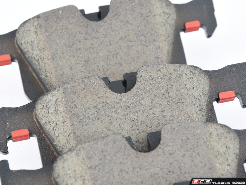 Premium NAO Ceramic Rear Brake Pad - Set