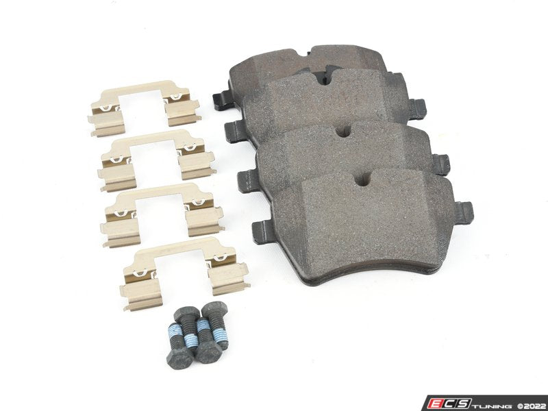 Brake Pad Set - Front Premium Low-Met OE Equivalent Pad P06086