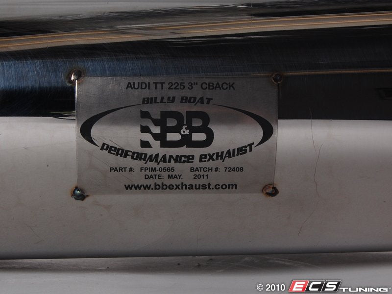 3" Stainless Steel Cat-Back Exhaust