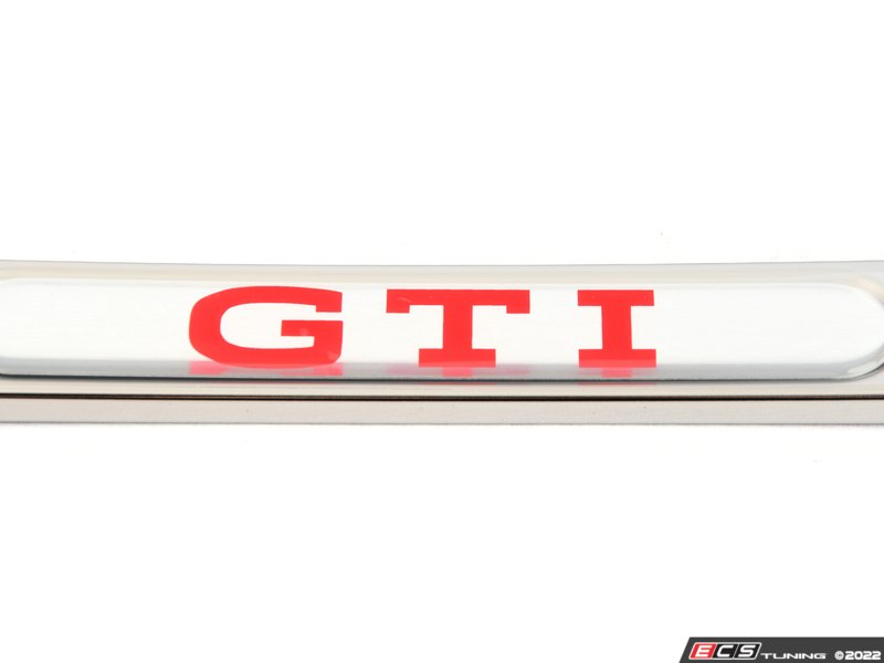 GTI License Plate Frame - Polished