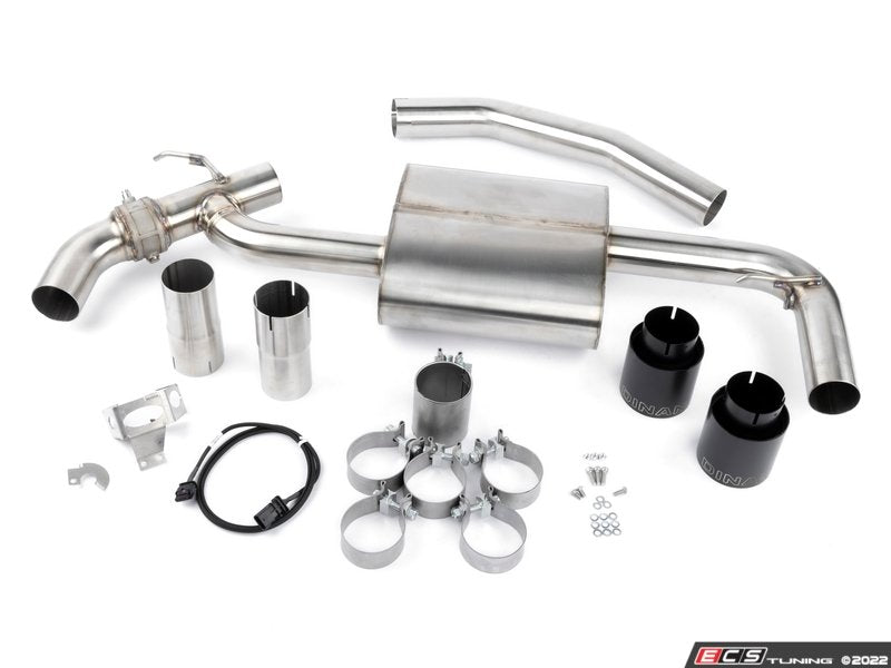 Free Flow Axle Back Valved Axle-back Exhaust - Black Tips