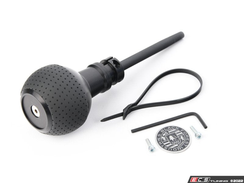 GS2 Automatic Shift Knob - Black w/ Black Perforated Air Leather