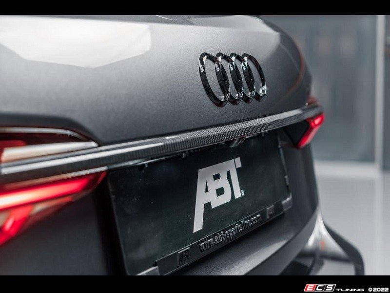 Carbon Fiber Rear Tailgate Trim