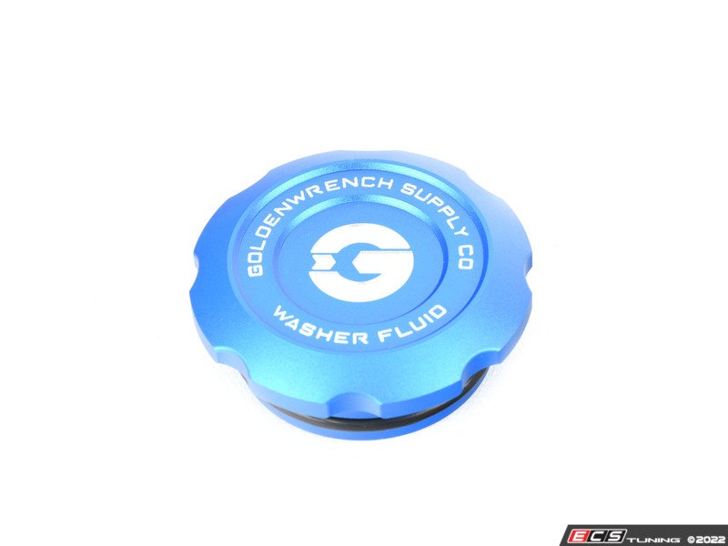 BLACKLINE Performance F Series Washer Fluid Cap - Motorsport Blue