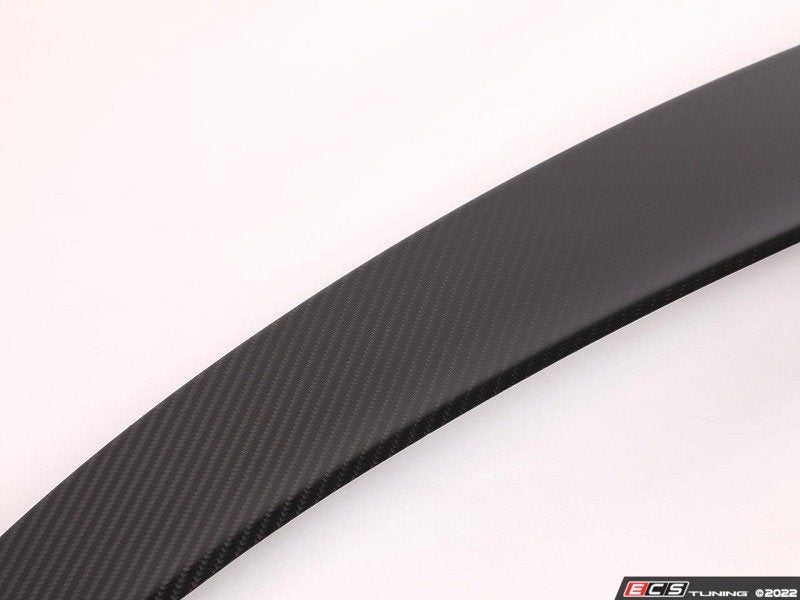 Carbon Fiber Trunk Spoiler - Matte