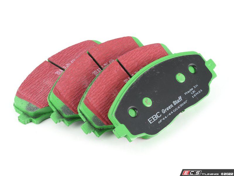 Front Greenstuff Performance Brake Pad Set